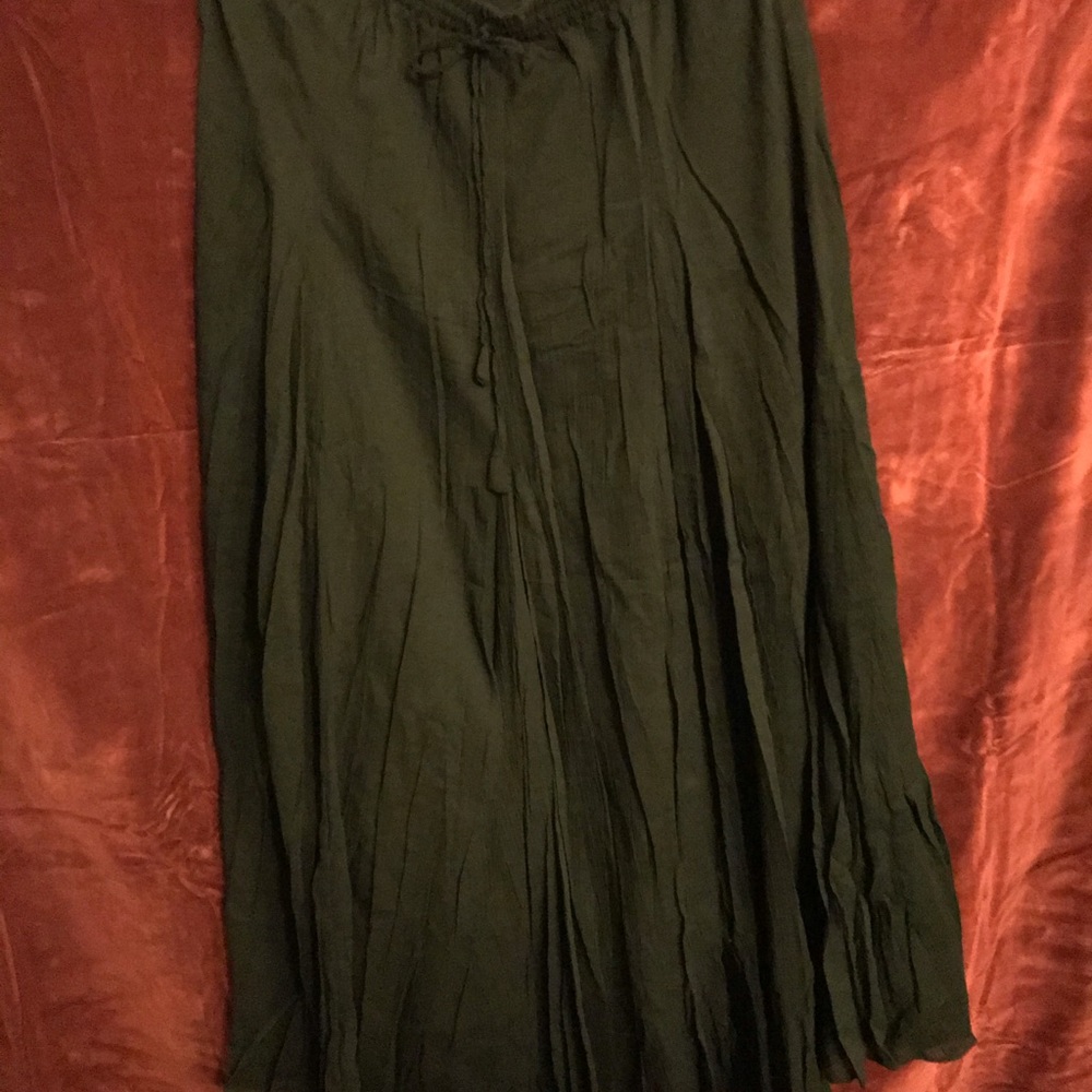Long Black Skirt